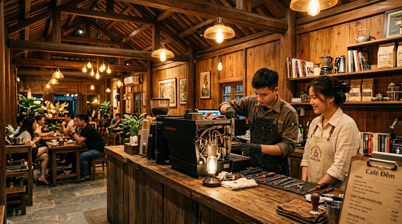 Sửa chữa máy pha cà phê